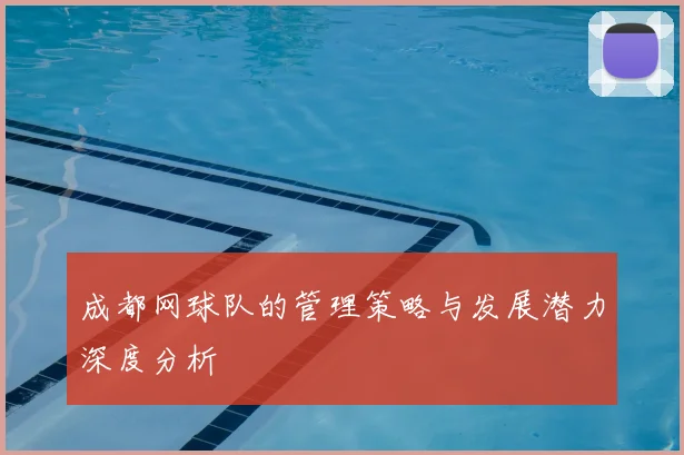成都网球队的管理策略与发展潜力深度分析