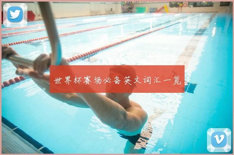 世界杯赛场必备英文词汇一览