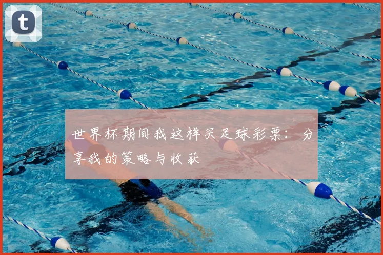 世界杯期间我这样买足球彩票：分享我的策略与收获