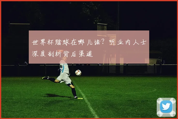 世界杯赌球在哪儿堵？听业内人士深度剖析背后渠道